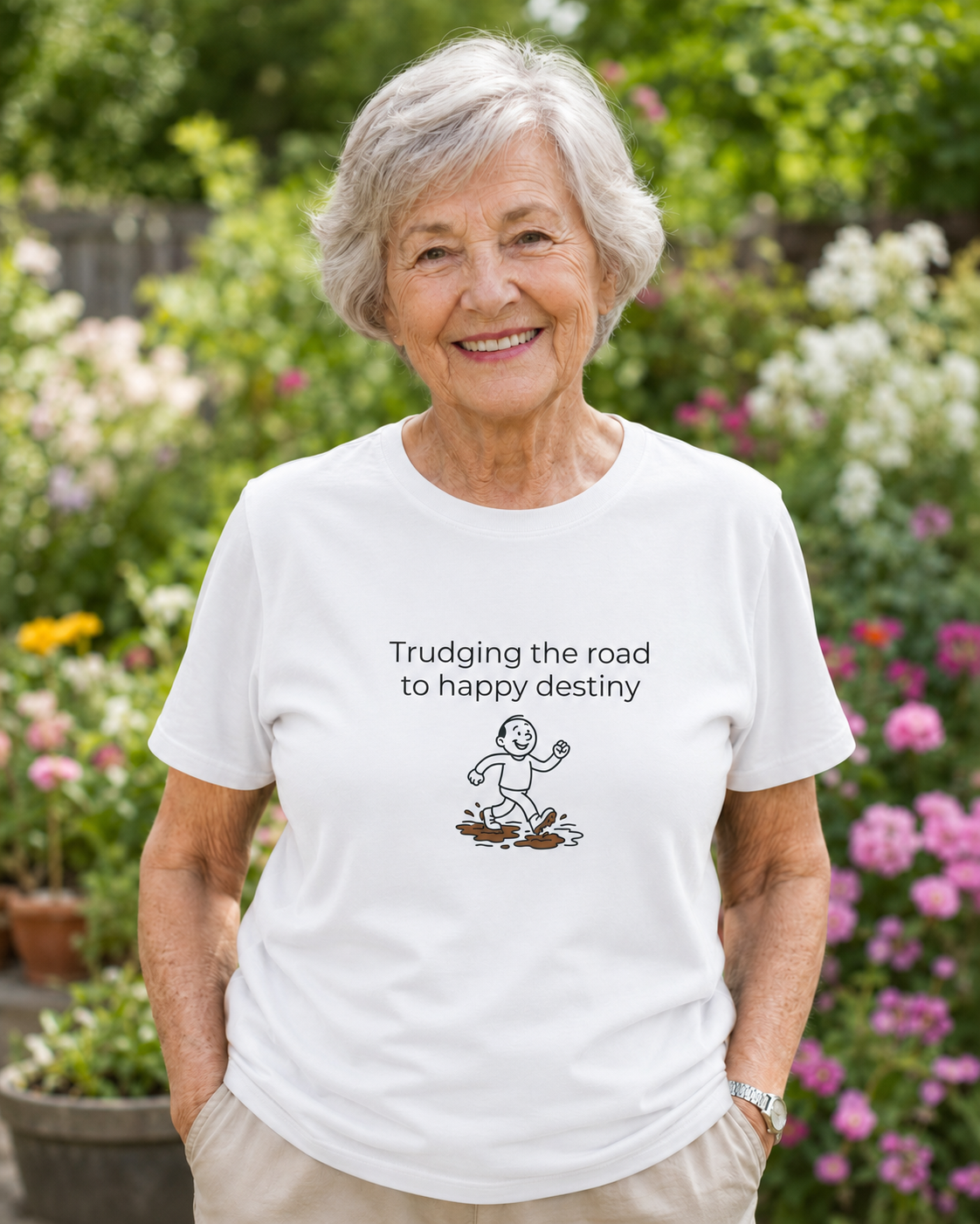 Trudging the road to happy destiny