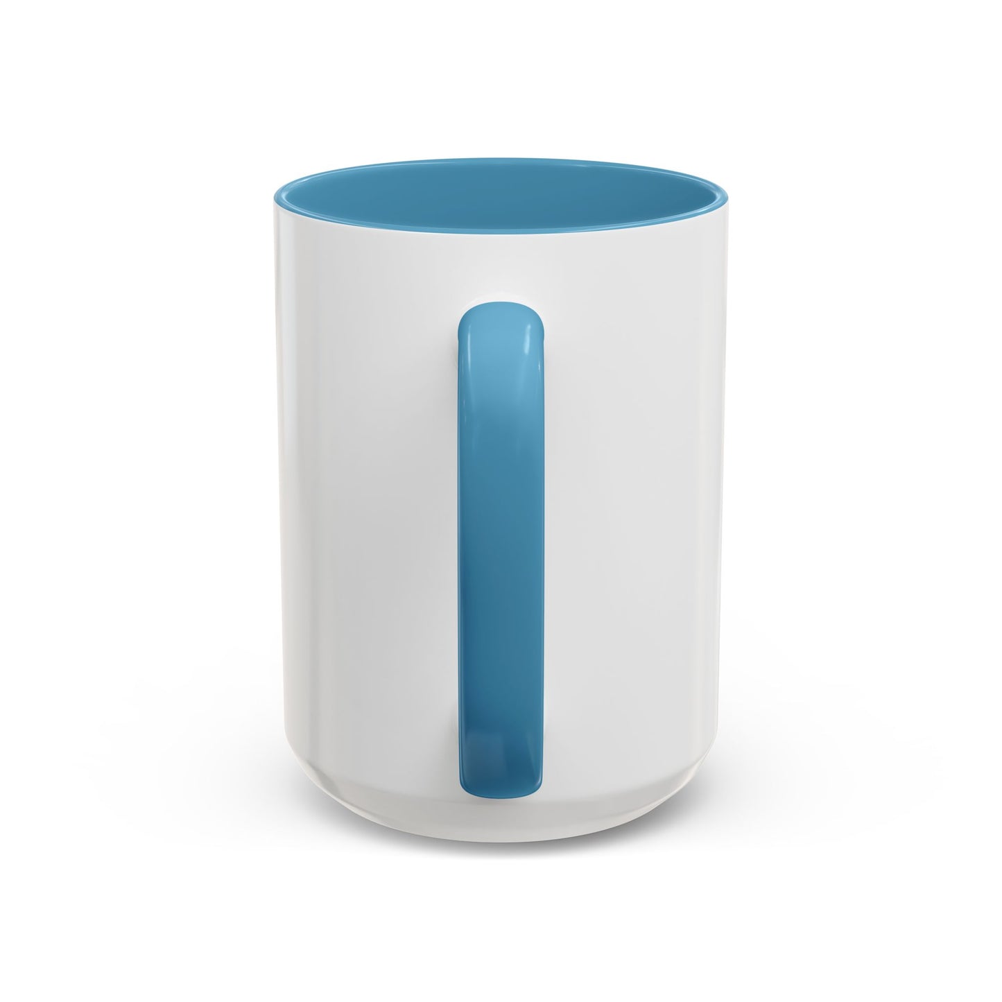 Upside Down Think 15oz. Accent Coffee Mug
