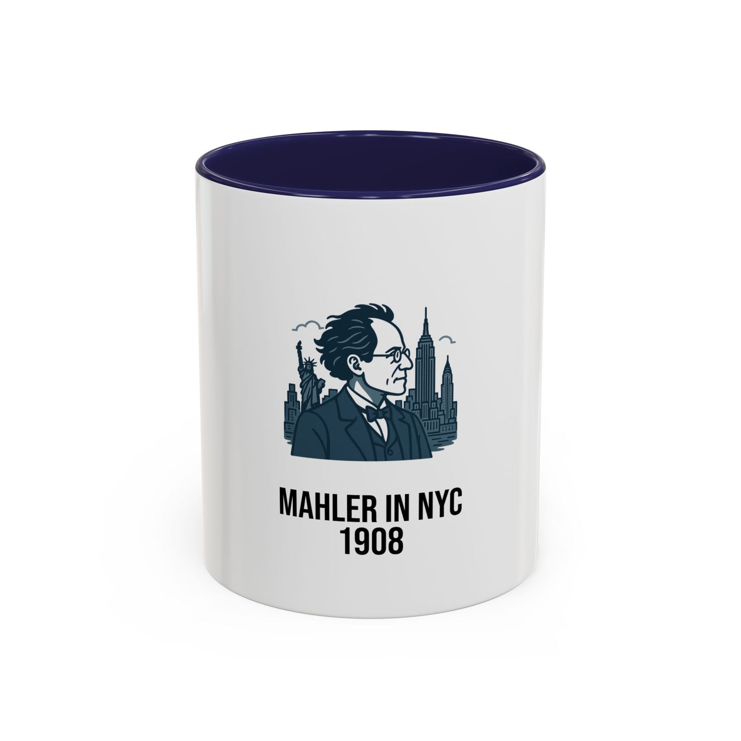 Mahler in NYC 1908 Mug