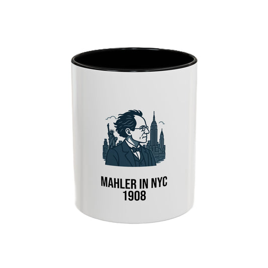Mahler in NYC 1908 Mug