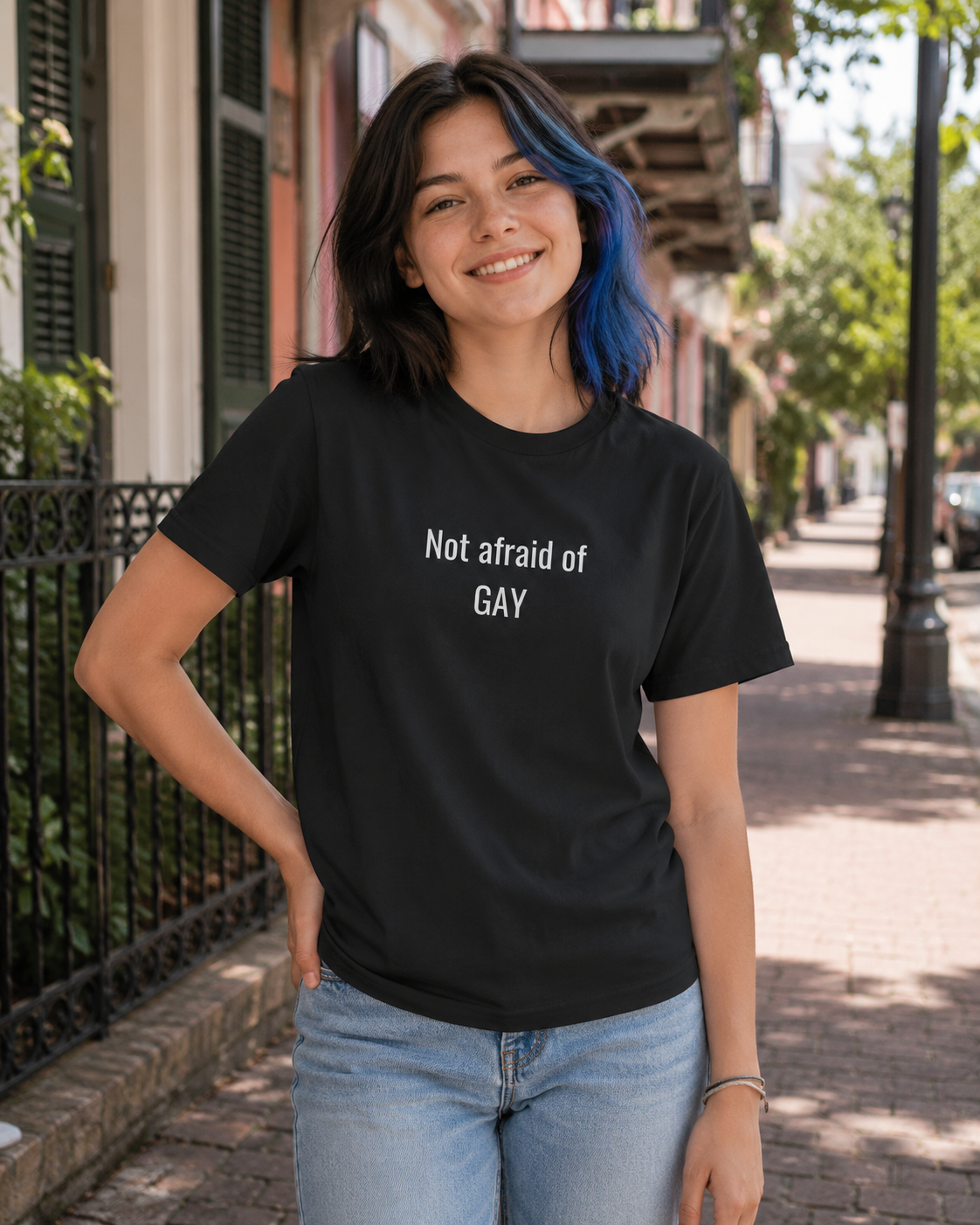 Not afraid of gay