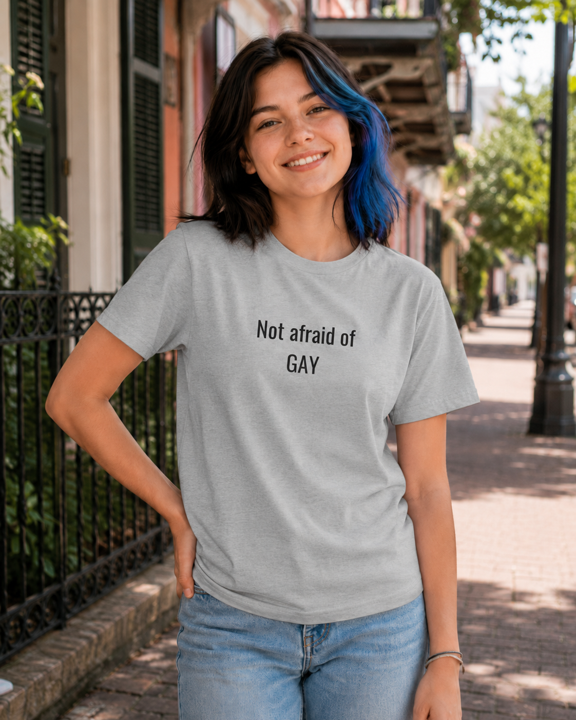 Not afraid of gay