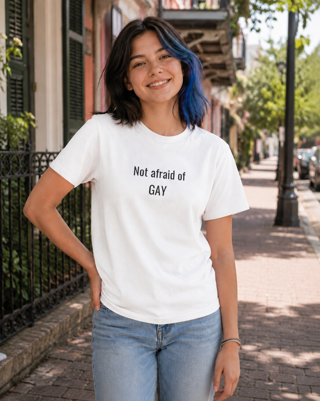 Not afraid of gay